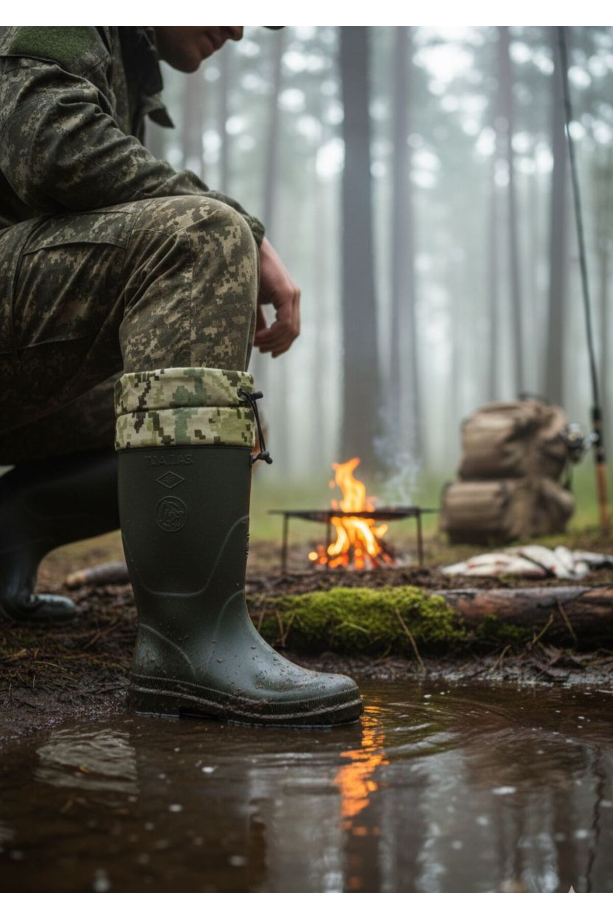 del-rey short-sleeved boots