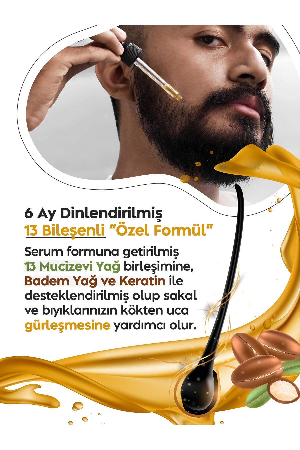 سرم ریش ۳۰ میلی‌لیتری + ست درمارولر — 8VH621TNCV9A — تصویر 6 از 7