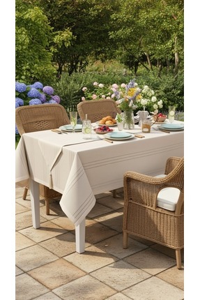 Tropikhome Masa Örtüsü Seti Çeyizlik 12 Kişilik 26 Parça Masa Örtüsü Seti