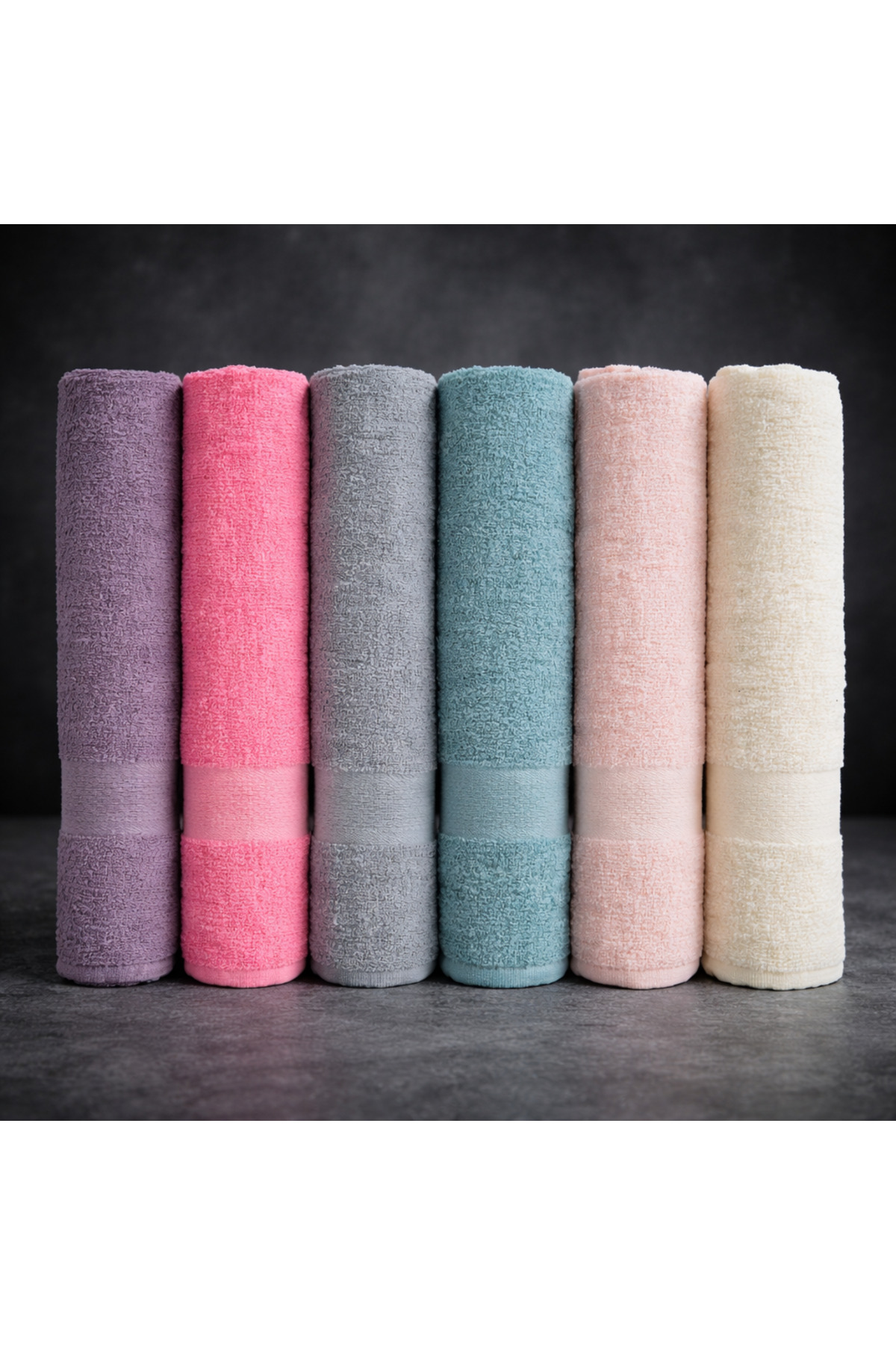 HOME MOD STORE 6-компонентен комплект 90x150 cm Изключително голяма баня кърпа | 100% памук, изключително мека, с висока абсорбция