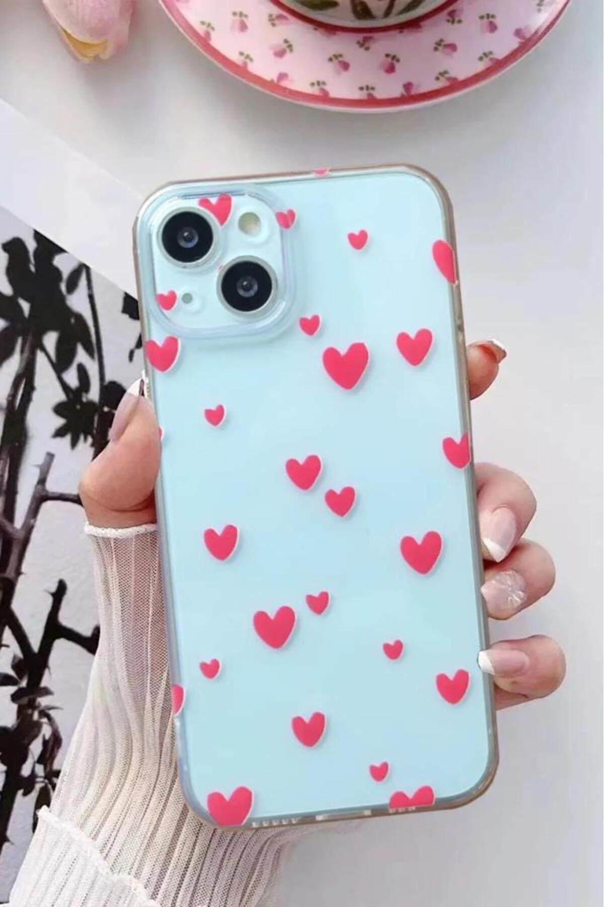 Iphone 15 Case Pattern Transparent Silicone Case