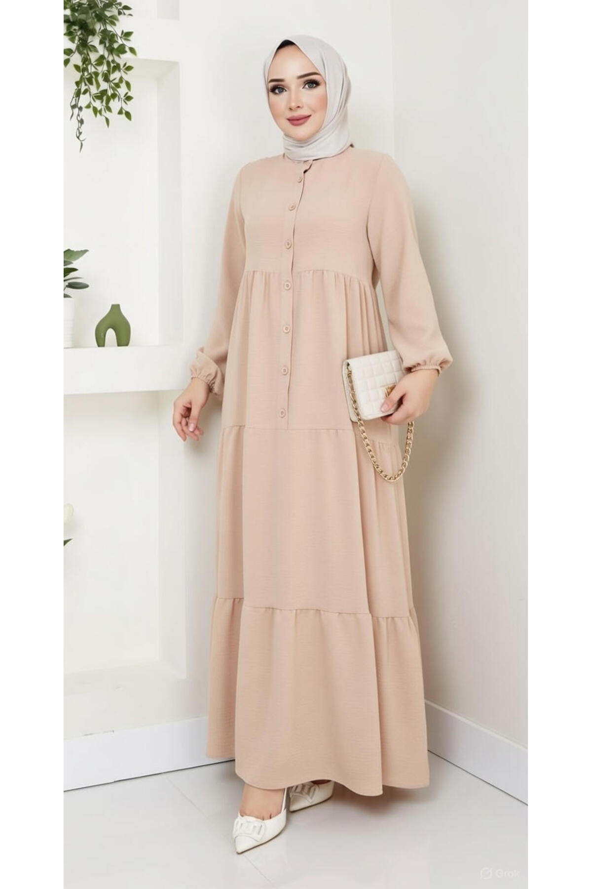 Mevlana Ayrobin Fabric Dress | Special Occasions and Daily Use