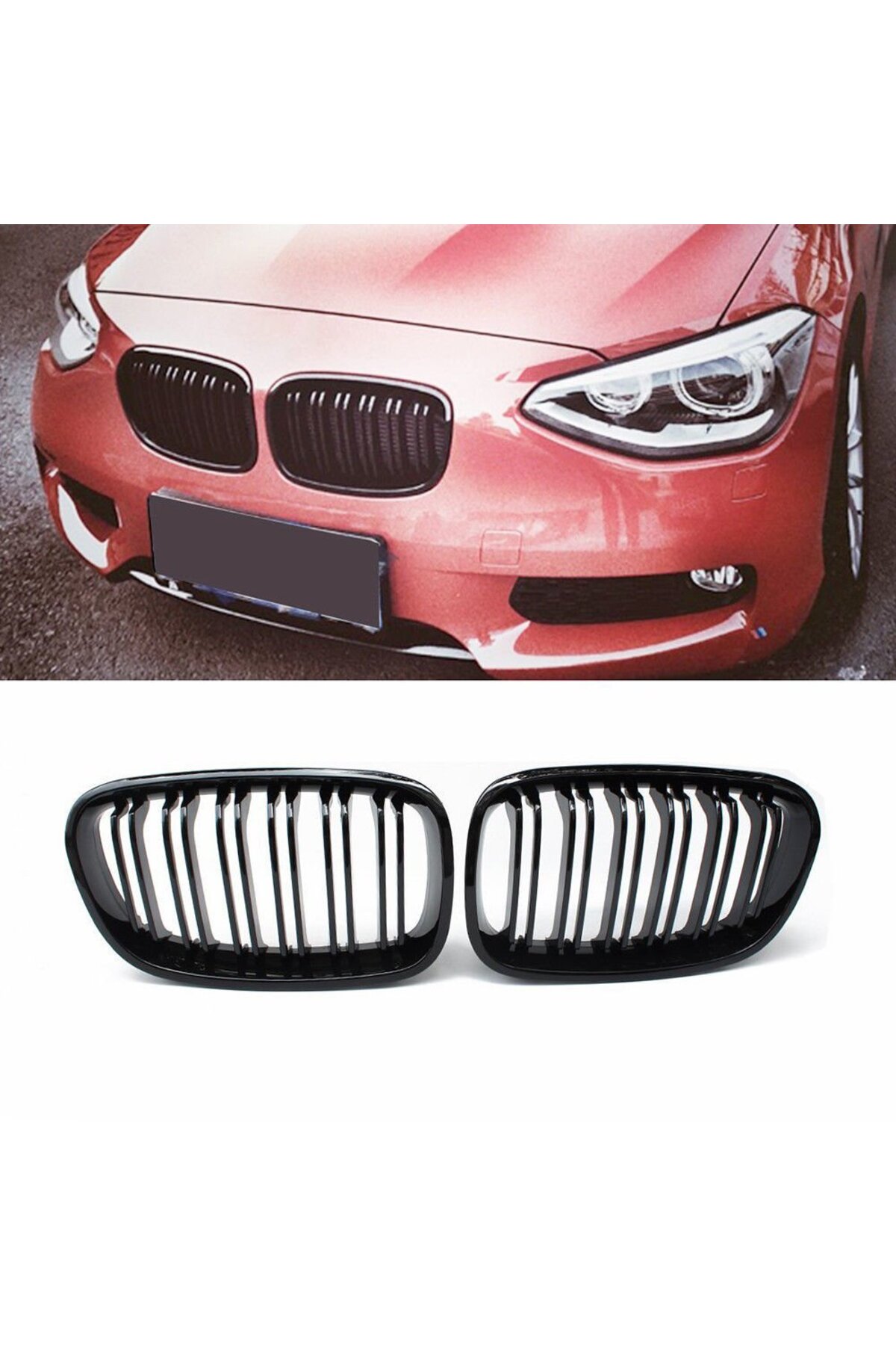 OEM AUTOGP Bmw F20 ön panjur böbrek ızgara piano black 2012 / 2015