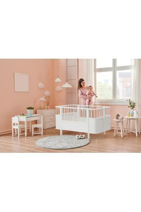 Tommybaby Bella Büyüyen Beşik Karyola 80x130 Beşik