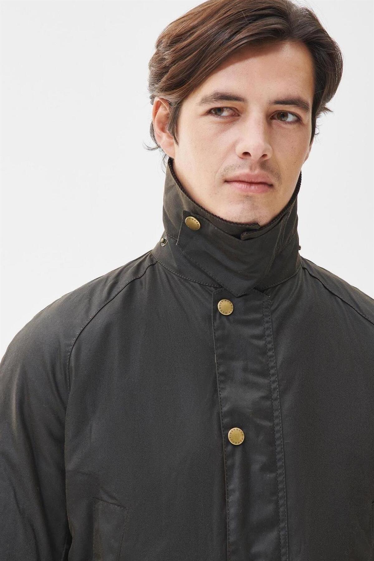 کاپشن مردانه یقه ژاکت | باربور Barbour MWX0339-823 MD - تصویر 4