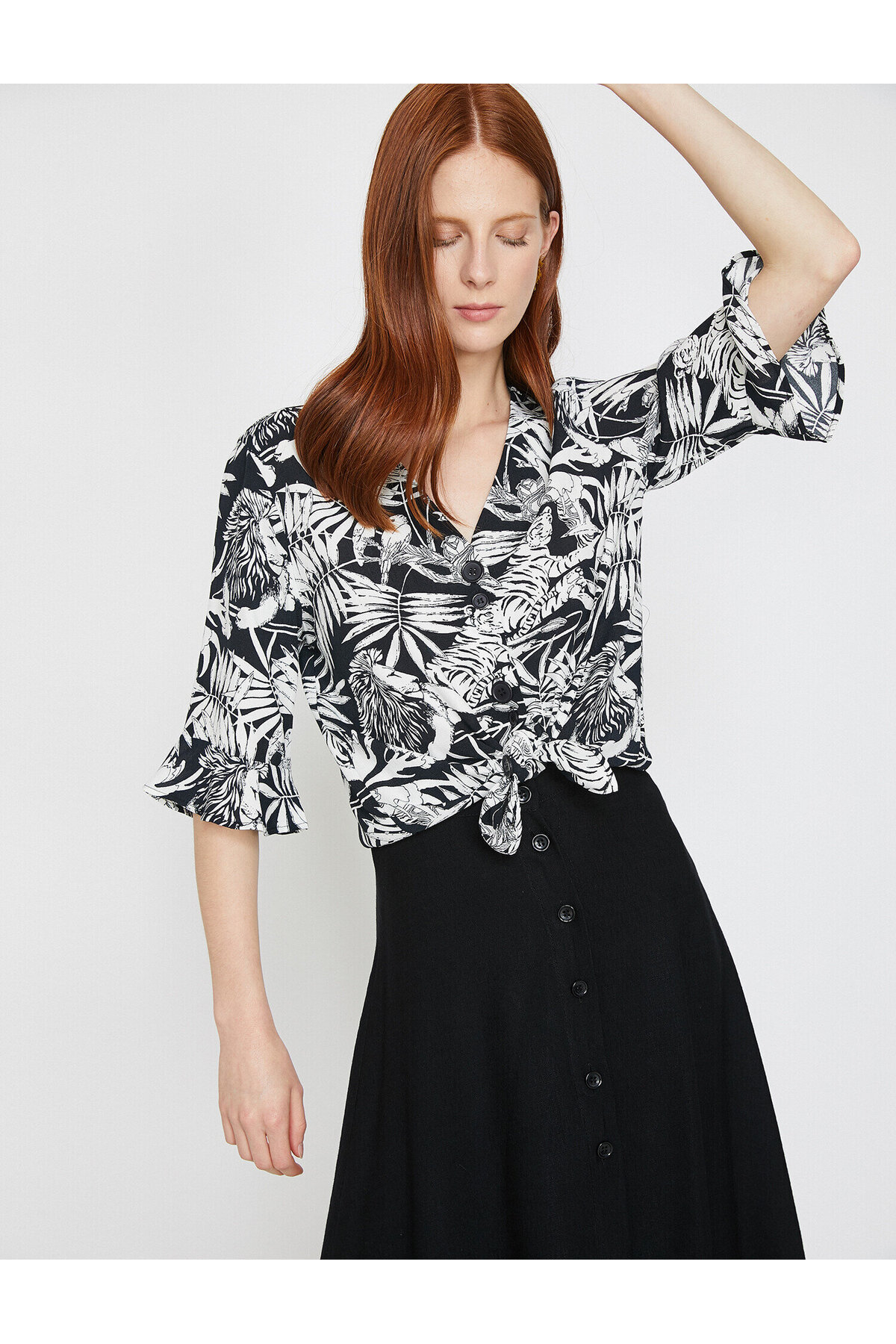 پیراهن کوتون 9YAK68821PW