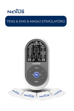 Direct NEXUS TENS ve EMS Masaj Cihazı | Giderici & Rahatlatıcı Stimülatör