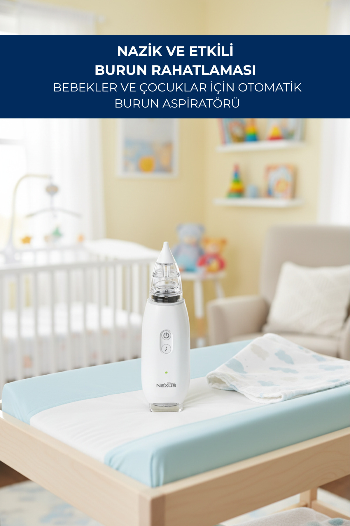 Direct NEXUS Elektrikli Bebek Burun Aspiratörü fotoğrafı 6 (önizleme)