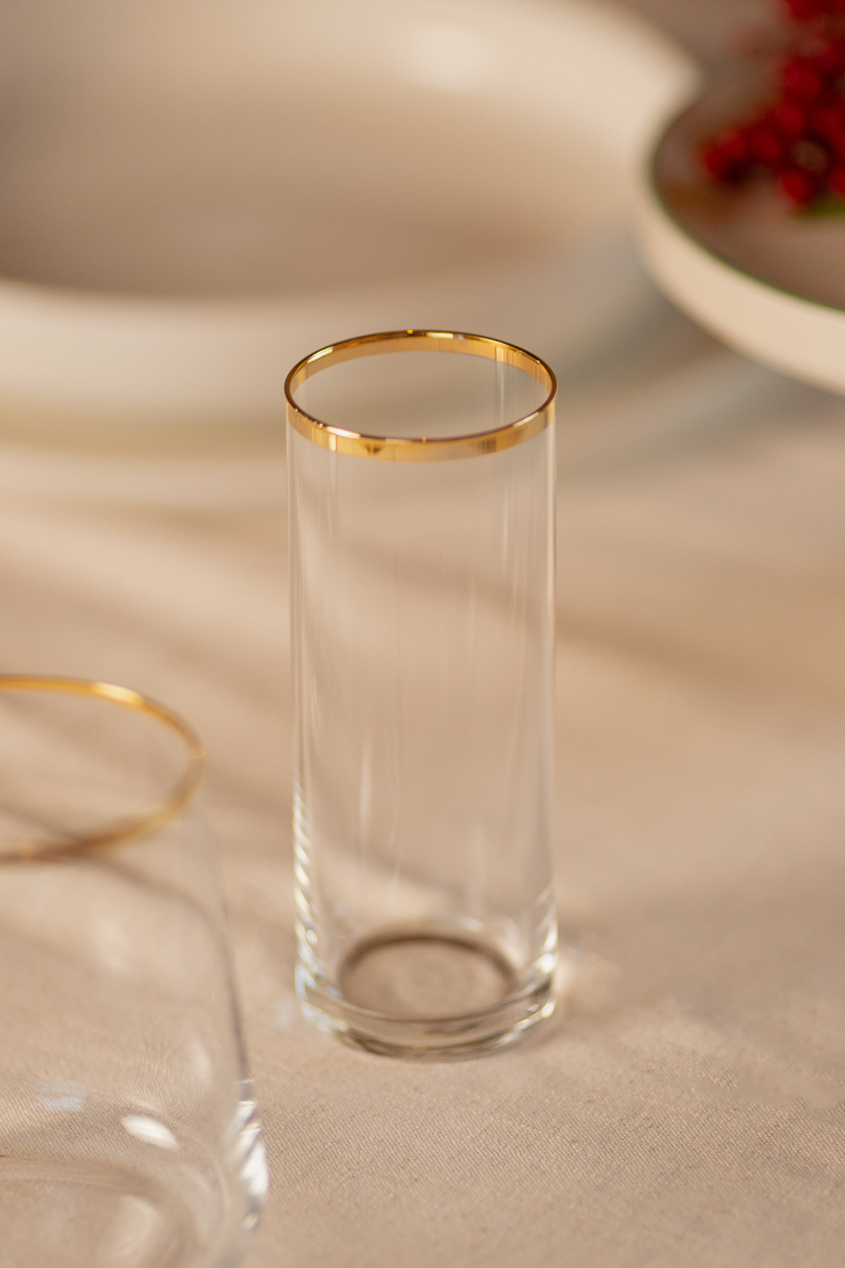 Rakle Avantgarde Gold 4'lü Rakı Bardağı Seti 195 cc