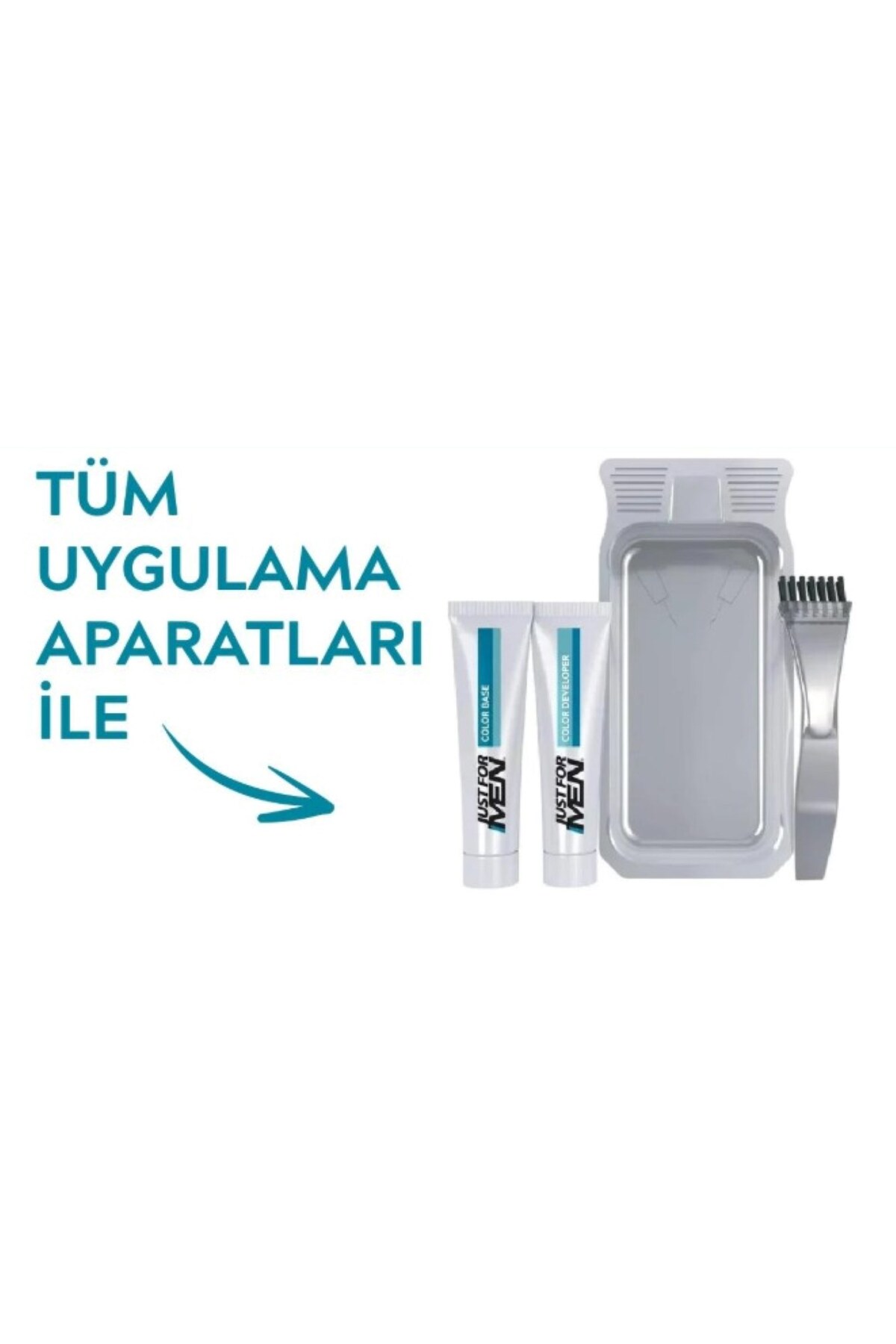 Sakal & Bıyık Boyası Orta Kahve — نارنجی 8680937004023 — تصویر 2 از 4
