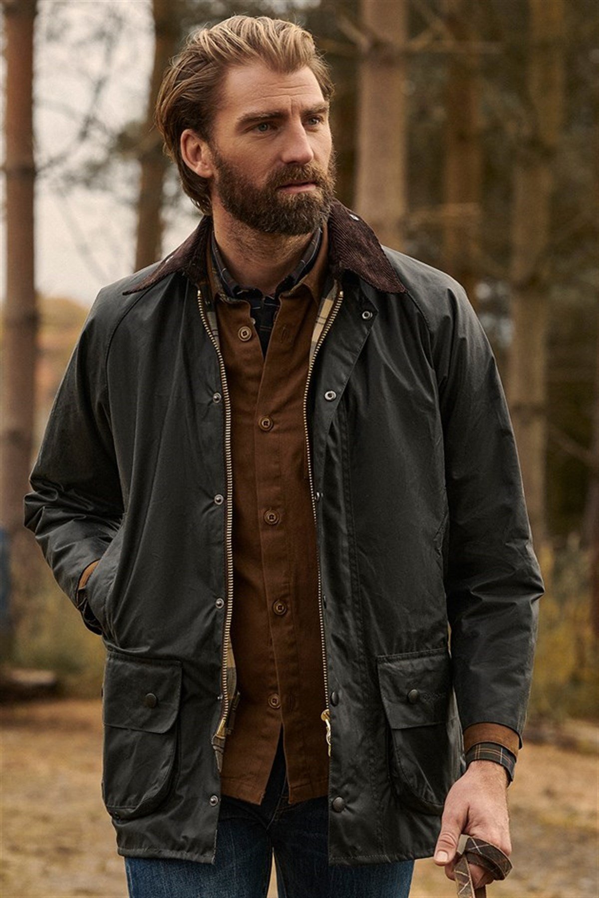 Barbour Beaufort Yağlı Ceket Sg91 Sage