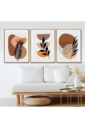 wombhobby Natural 3lü Set Sayılarla Boyama Seti 30x40cm Çerçeveli (Kasnağa ) ...