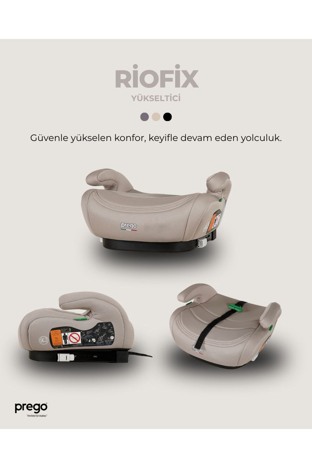 Prego Riofix Çocuk Oto Koltuğu Yükselticisi 4052 fotoğrafı 6 (önizleme)