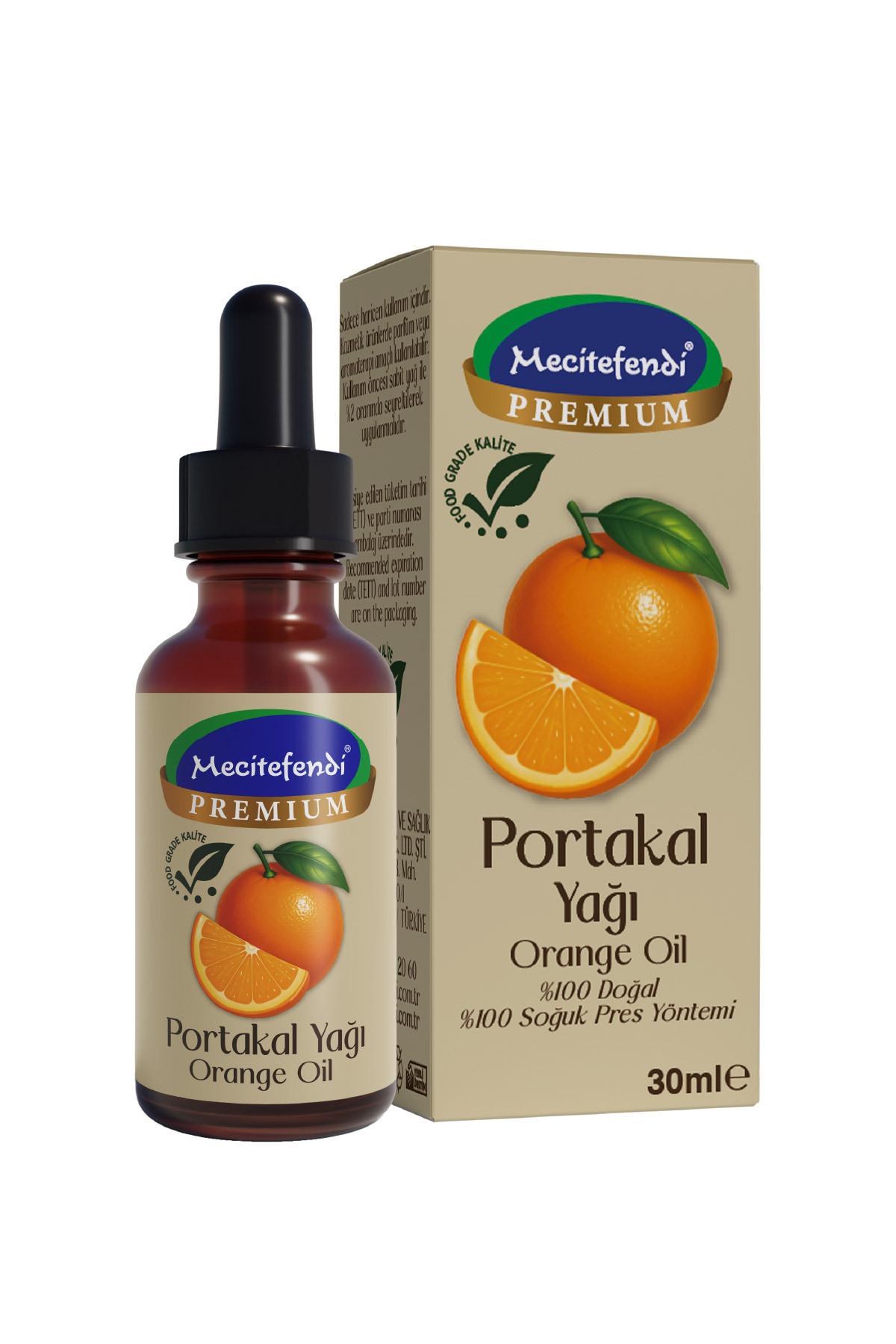 Mecitefendi PORTAKAL YAĞI 30 ML — MM38-017