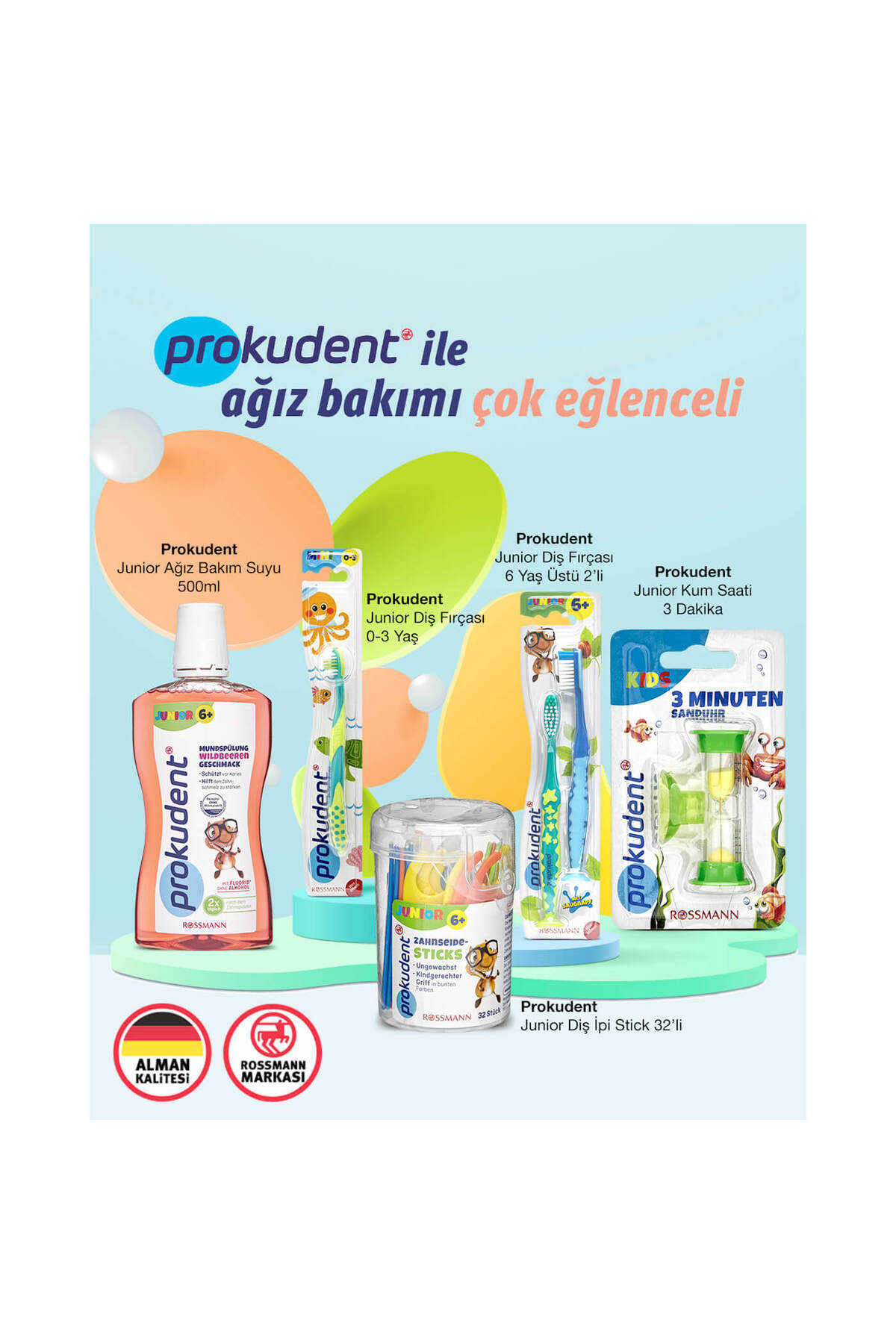 Prokudent Junior Diş Fırçası 6 Yaş Üstü 2'li Set fotoğrafı 2 (önizleme)