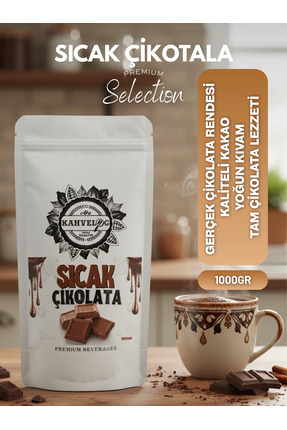 KAHVELOG Sıcak Çikolata Tozu Premium 1000gr