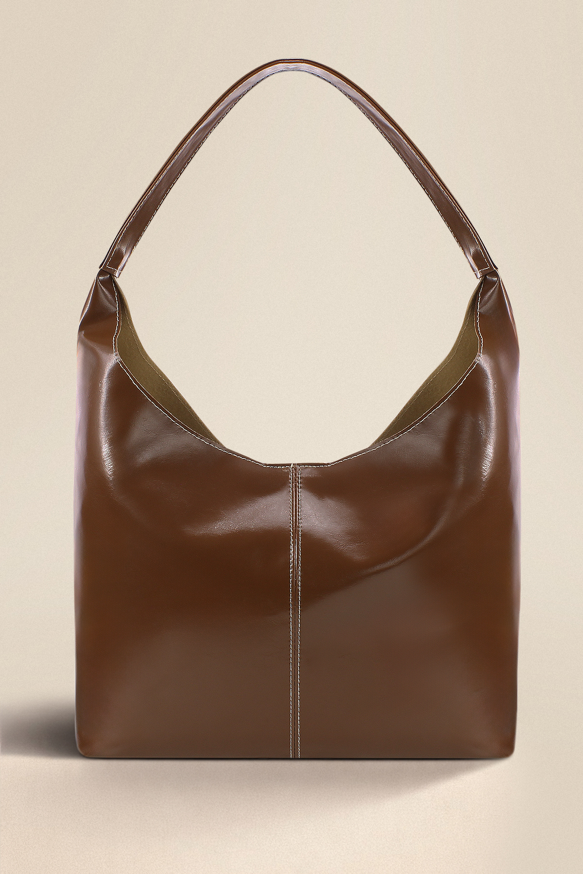 Spring Brown Shopper Vintage Bag 284