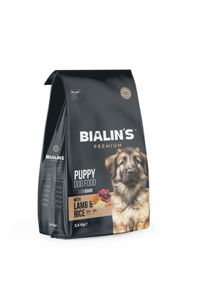 Bialins Premium Mini Breed Yavru Köpek Maması Kuzu & Pirinçli 2.5kg