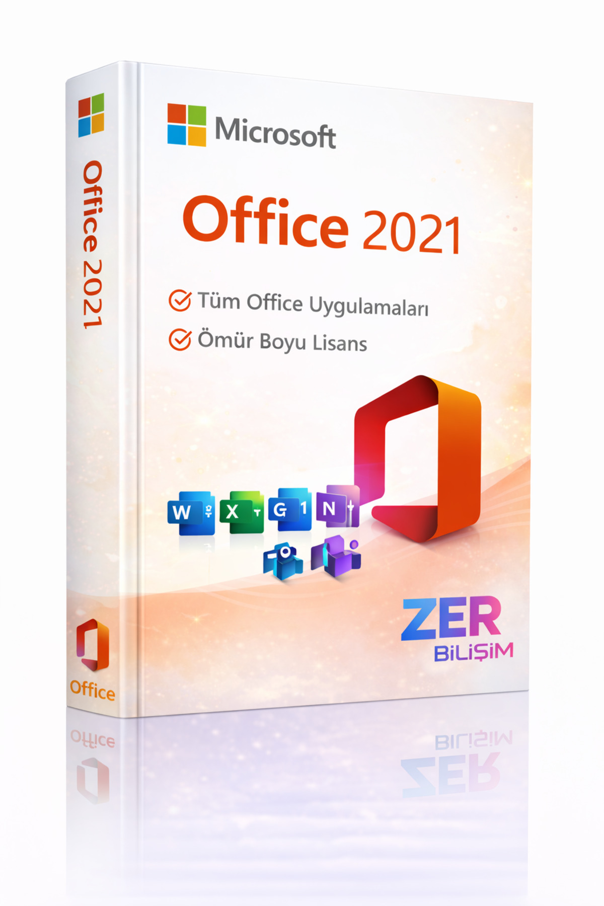 MICROSOFT Office 2021 Professional Plus Ömürlük Dijital Anahtar (KEY)
