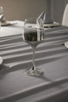 rova tr Lal Kadeh Serisi 6'lı Cam Titanyum Kaplama Ayaklı Kadeh Seti - Modern...