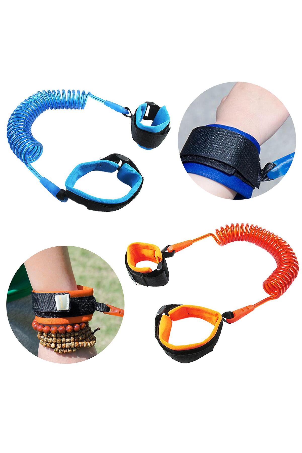 Zey-Al Çocuk Güvenlik Bilekliği – Kayıp Önleyici Kimlik Bilekliği | Hac Umre Güven Çemberi - Mavi fotoğrafı 3 (önizleme)