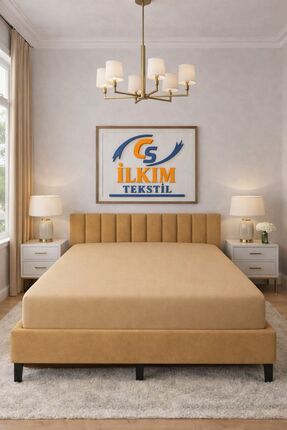 cs ilkim cs İLKİM Lastikli Pamuk Penye Çarşaf 180x200 - fitted sheet