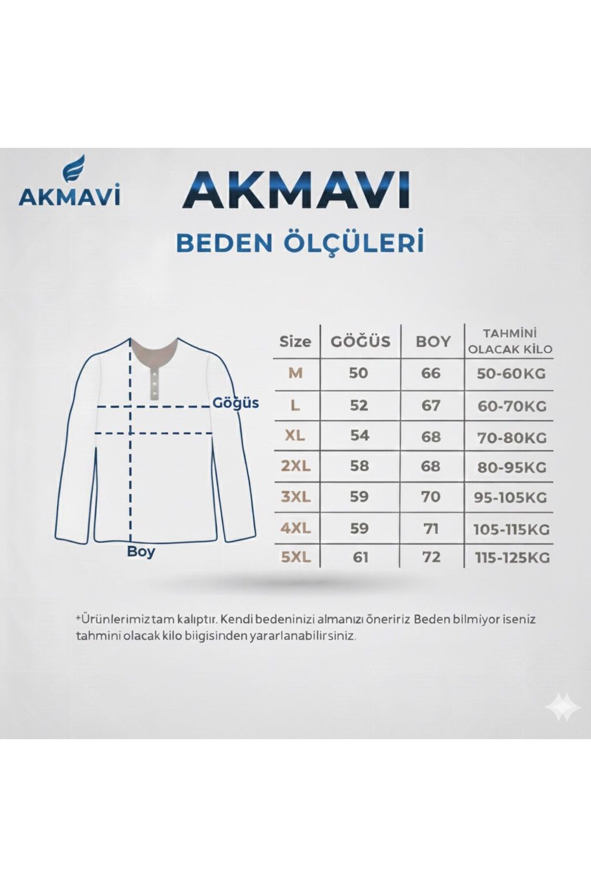 AKMAVİ  Kadın Orta Yaş Ve Üzeri Baget Taşlı Bej Anne Penye Bluz - Görsel 6