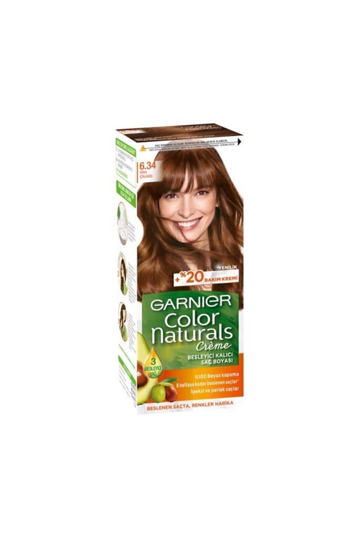 Color Naturals Saç Boyası 6.34 Altın Çikolata — سفید 41995 — تصویر 2 از 5