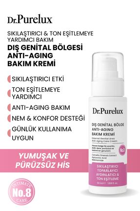 Dr.Purelux Genital (intim) Özel Bölge Anti-Aging Bakım Kremi | Sıkılaştırıcı ...