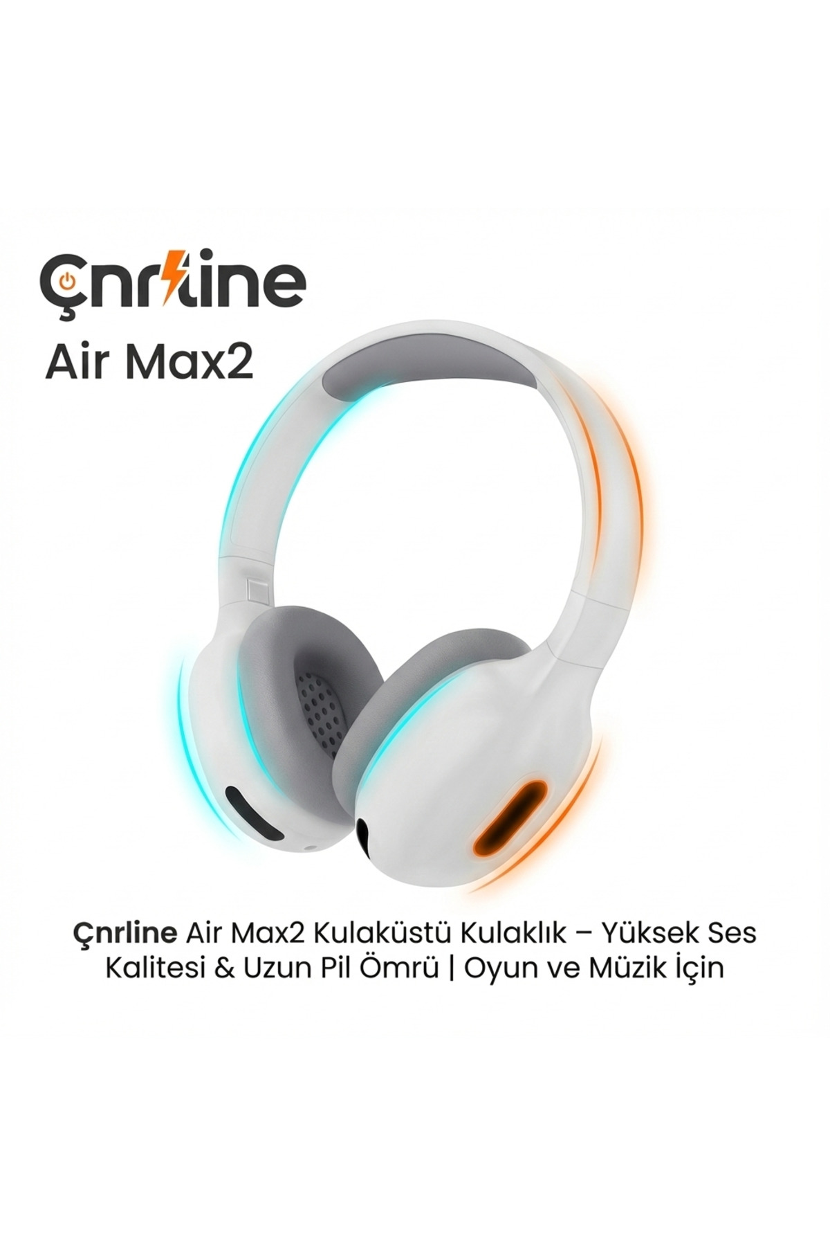 Çnrline Riotech Airmax2 Hifi Sound Kablosuz Bluetooth Kulaklık-İos