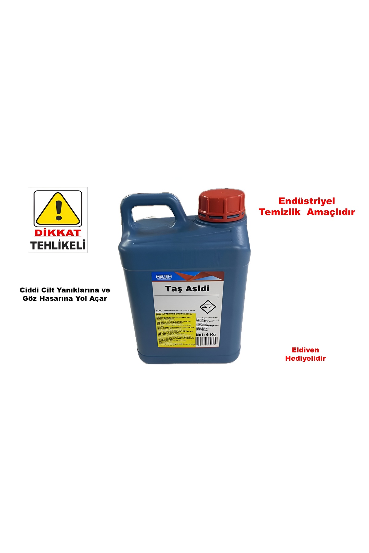 Ermiya 6 kğ Genel Markalar Dök-aç Lavabo Banyo Wc Gider Açıcı Taş Asidi Meltem