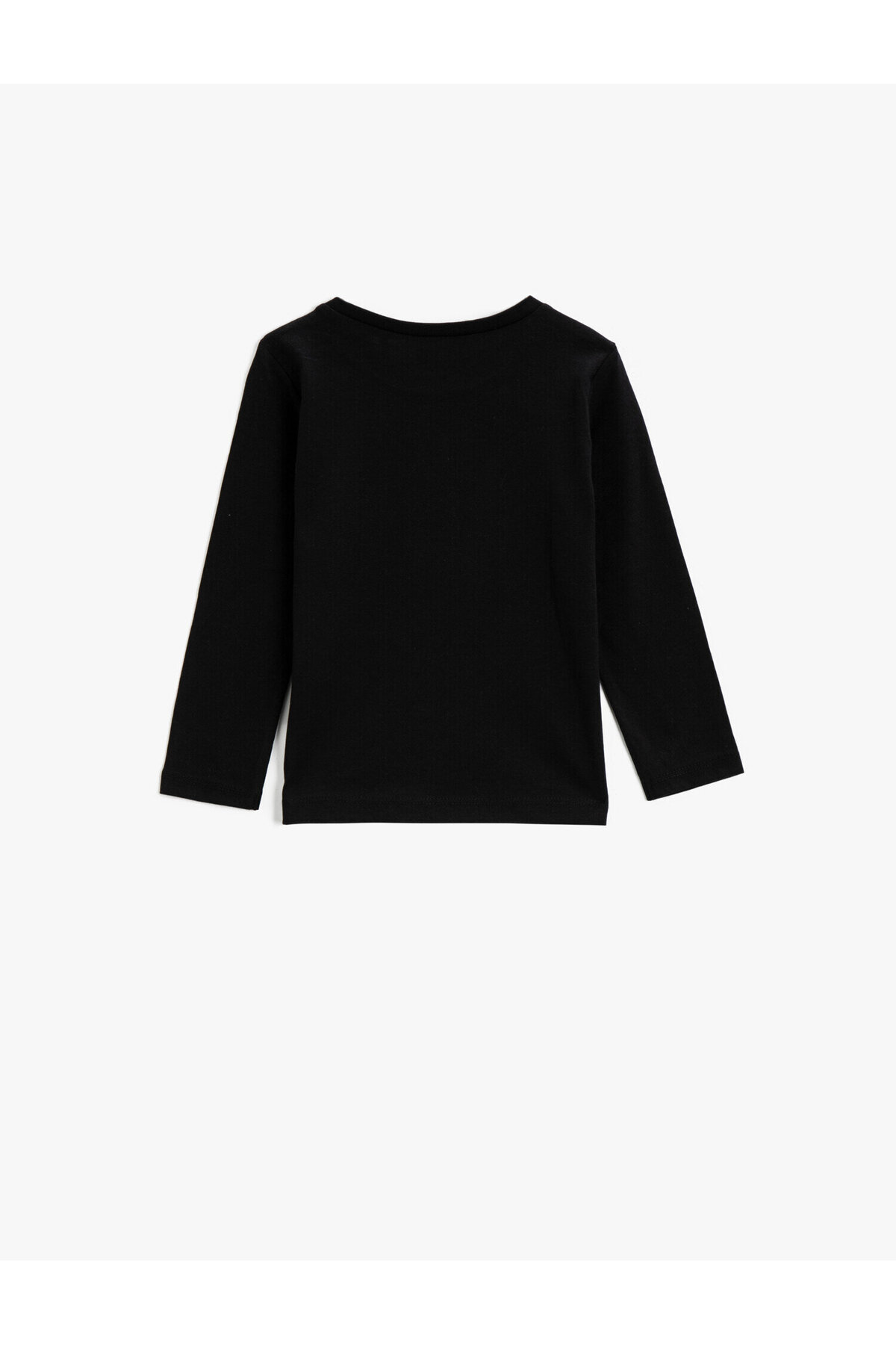 Koton Uzun Kollu Tişört Baskılı Pamuklu fotoğrafı 2 (önizleme)