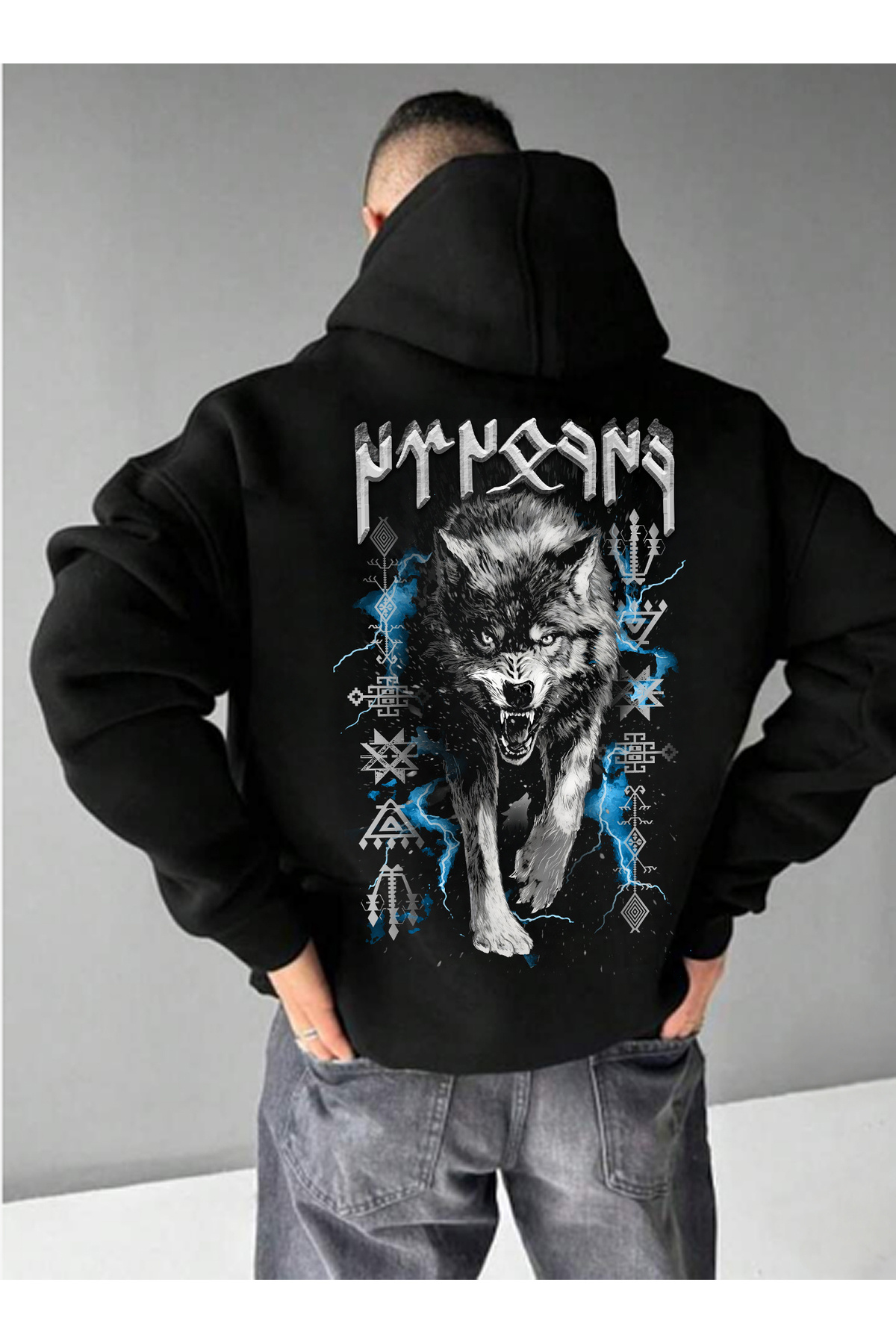 Oversize Sweatshirt Hoodie Root Skin V2