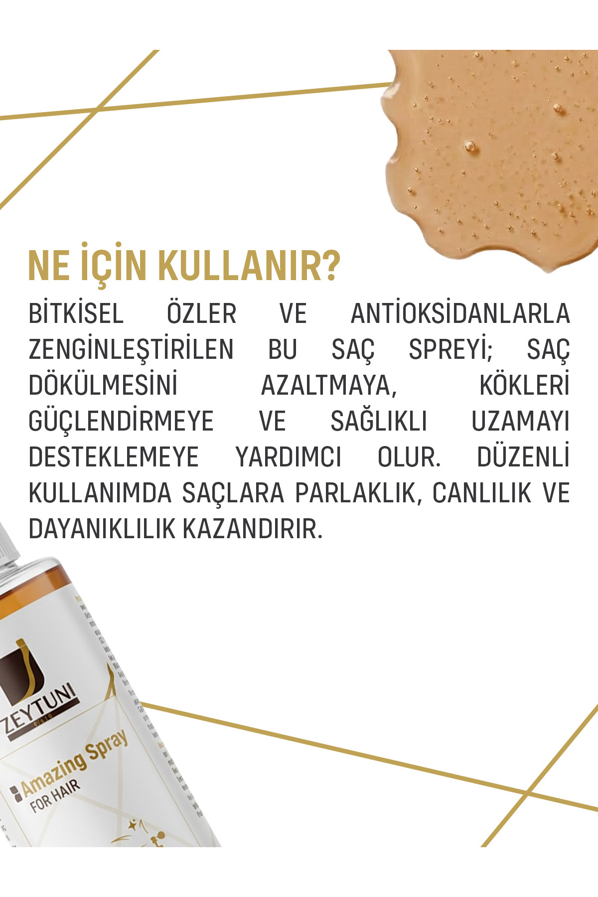 Mucize saç spreyi — Z-0016 — تصویر 2 از 2