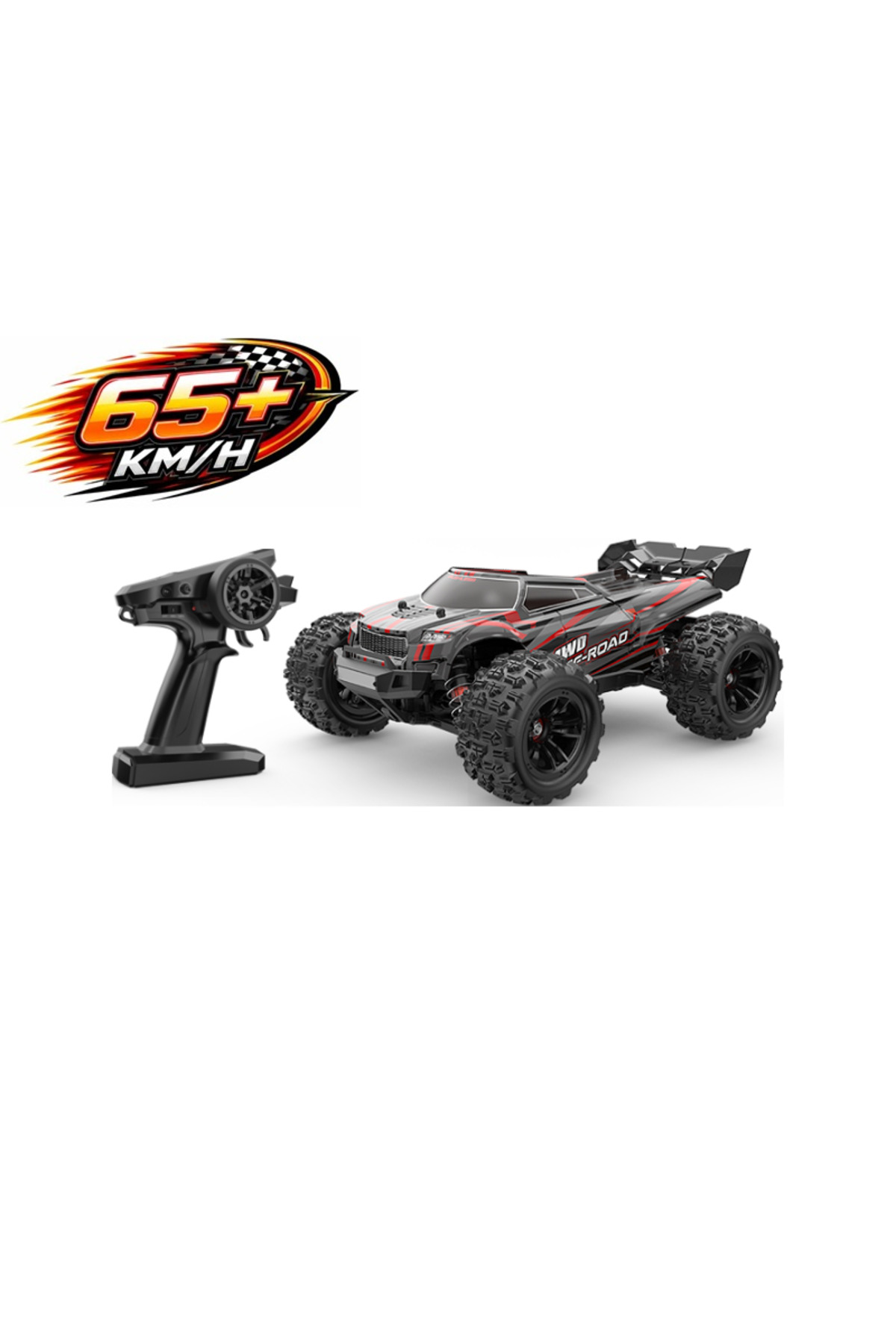 MJX 1/16 Hyper GO 16210 4x4 +50Km Hız Fırçasız Motor ve Escli, 2.4