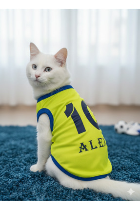 PuluPulu İsim Yazılabilen Kedi Ve Köpek Forması