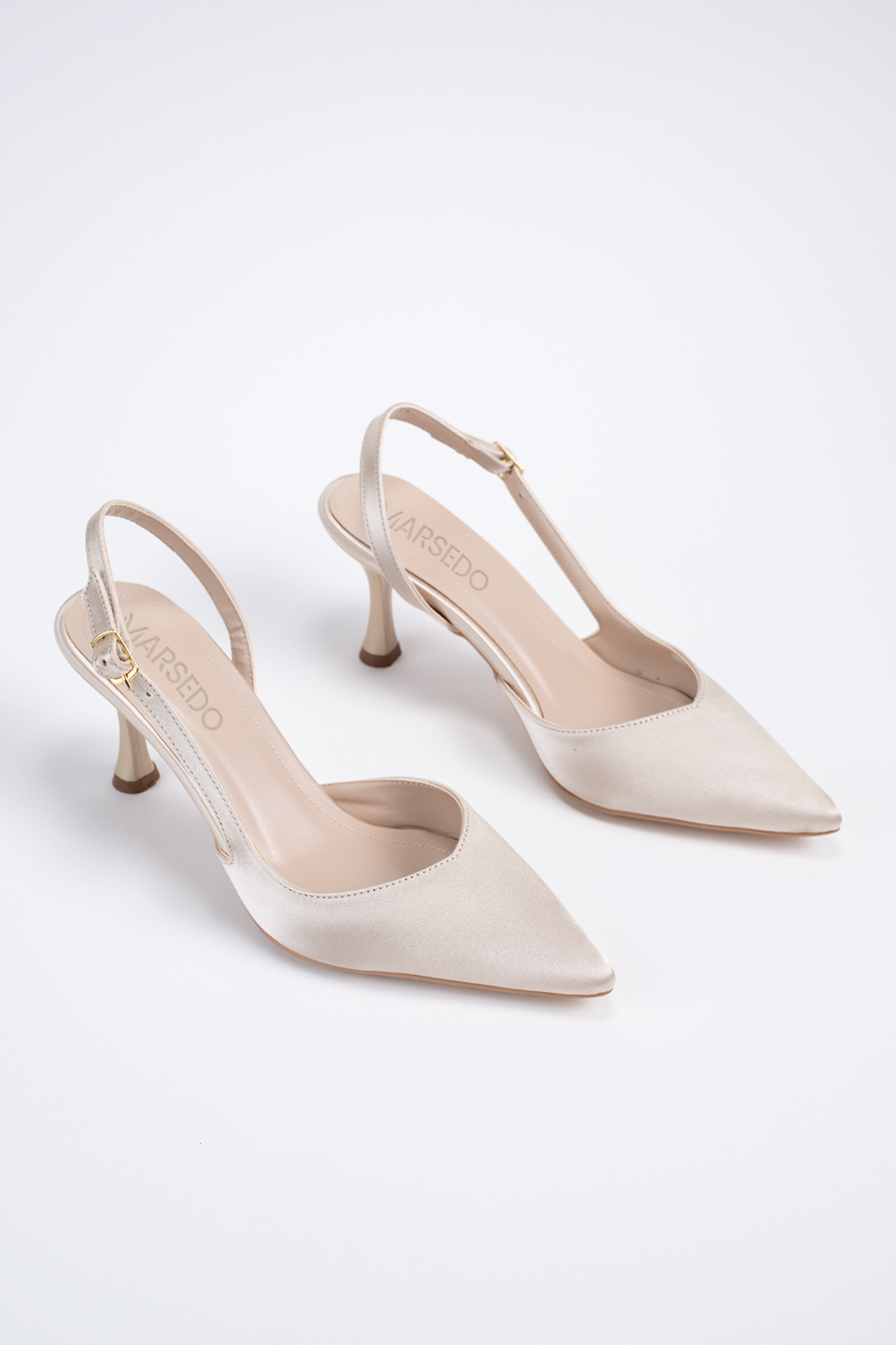Siena Women's Stiletto Pointed Toe Open Heeled Shoes