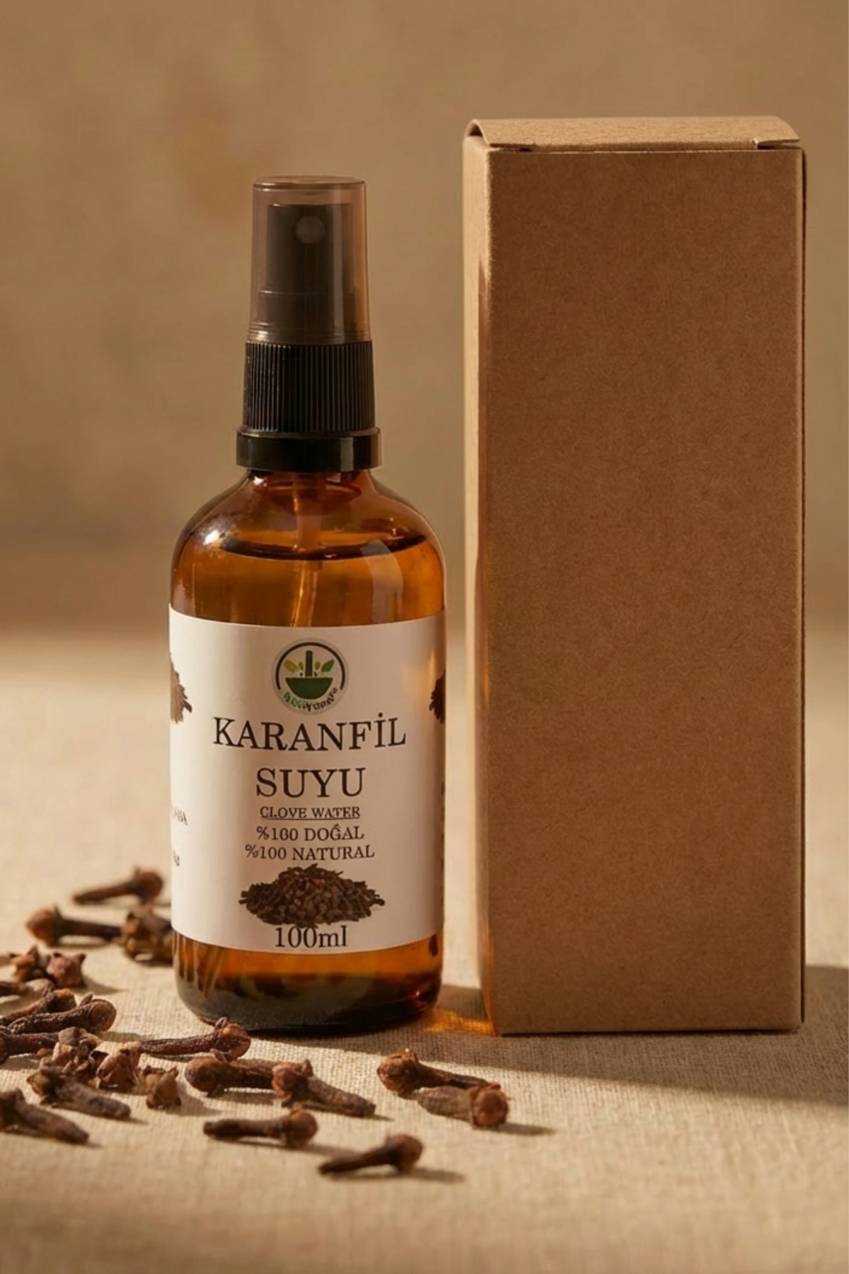 Karanfil Suyu (Karanfil Hidrosolü – Syzygium aromaticum) 100 ml — TASasd632jsdgf-sdgd — تصویر 3 از 3