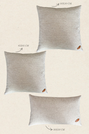 Maison Pactole Açık Bej Dolgulu Kırlent -THALIA-