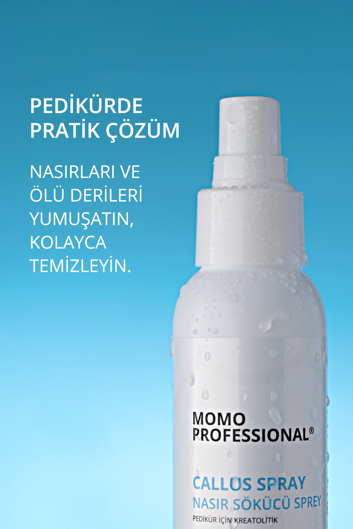 Callus Sprey, Nasır Sökücü Sprey, Pedikür Için Keratolitik Sprey, 125 ml — 1900107G07S10KR00 — تصویر 6 از 7