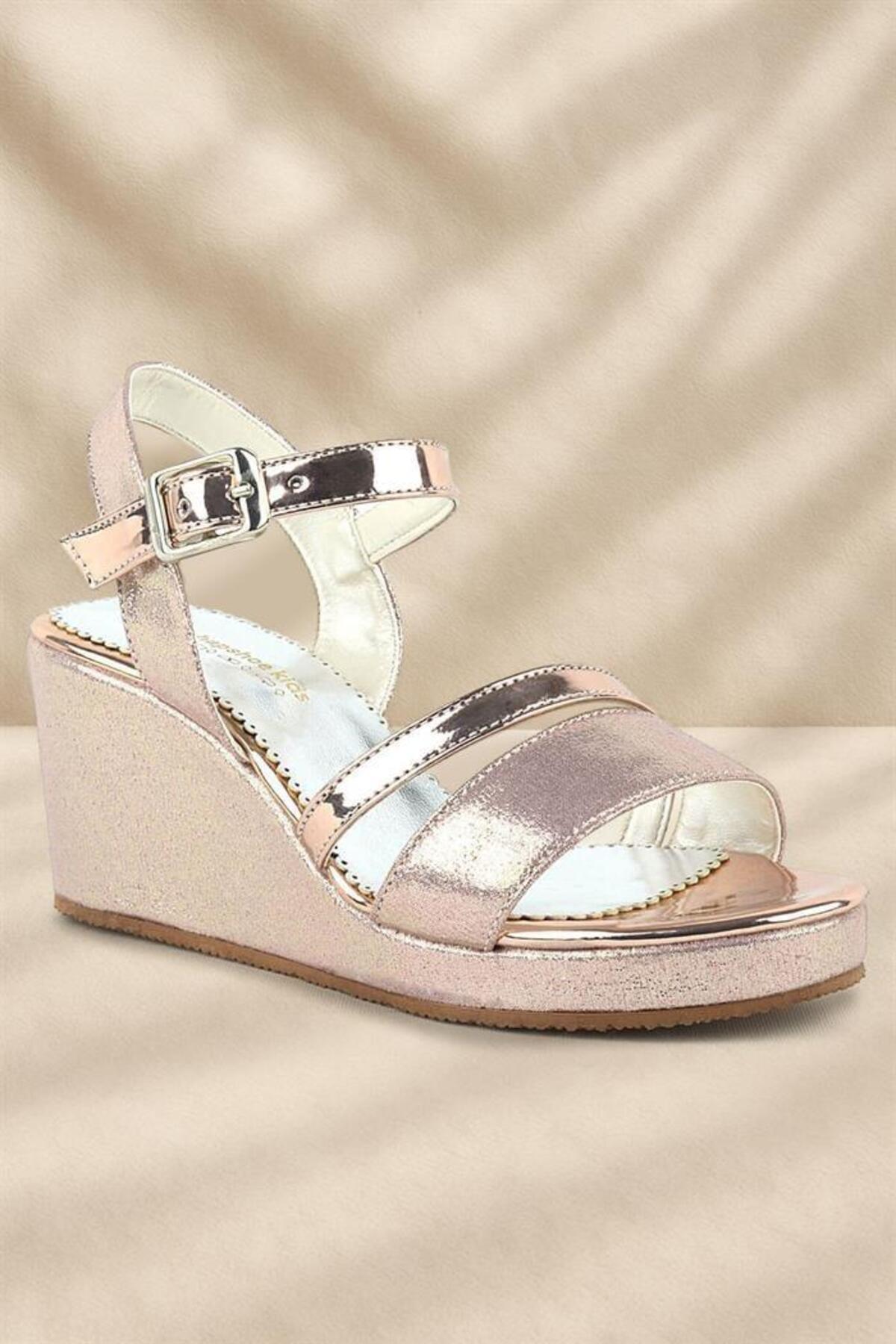 Aurora Rose Girls' Heeled Shoes