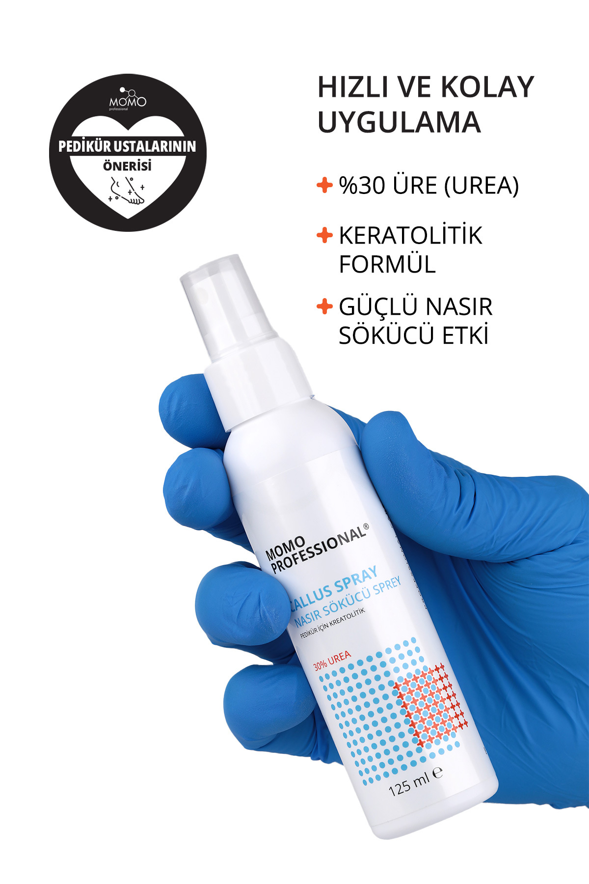 Callus Sprey, Nasır Sökücü Sprey, Pedikür Için Keratolitik Sprey, 125 ml — 1900107G07S10KR00 — تصویر 5 از 7