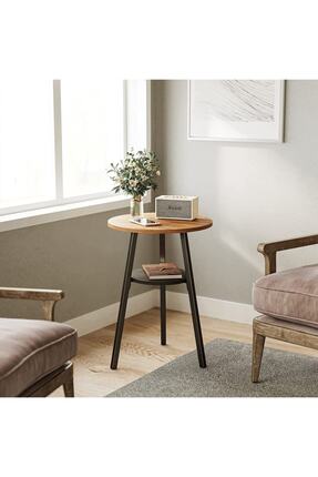 Boss Group Paris Yan Sehpa Modern Metal Saksı Standı ve Kahve Sehpası Kitaplı...