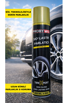 PROBYWAX EXCLUSIVE CAR CARE SiO2 TIREXPERT Lastik Parlatıcı Sprey 600 ml