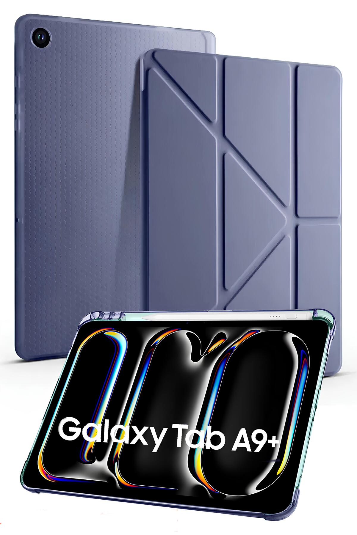 Samsung Galaxy Tab A9 Plus 11 Inc (X210) Smart Case with Stand and Sleep Mode with Pen Section