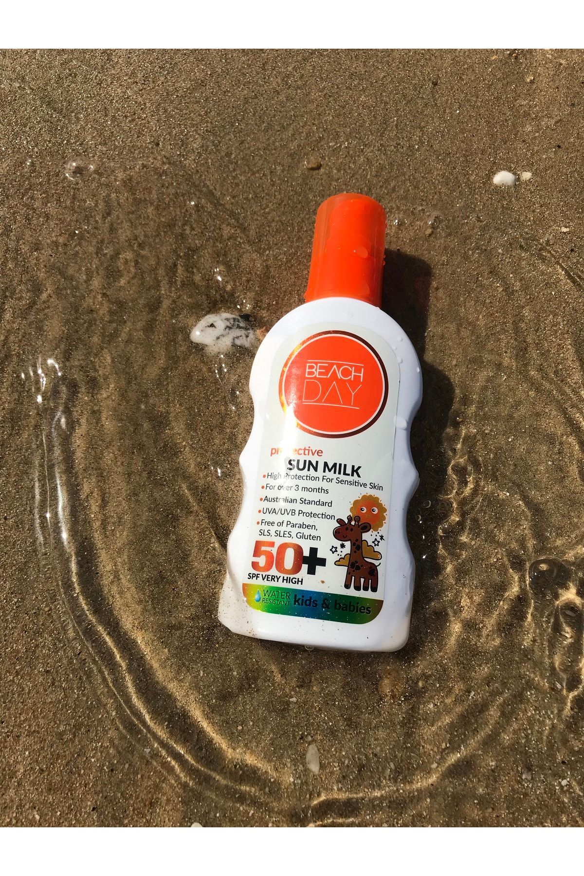 BEACH DAY Koruyucu Süt Losyon 50 F (BEBEK & ÇOCUK) 150 ml 8699375047974 fotoğrafı 3 (önizleme)