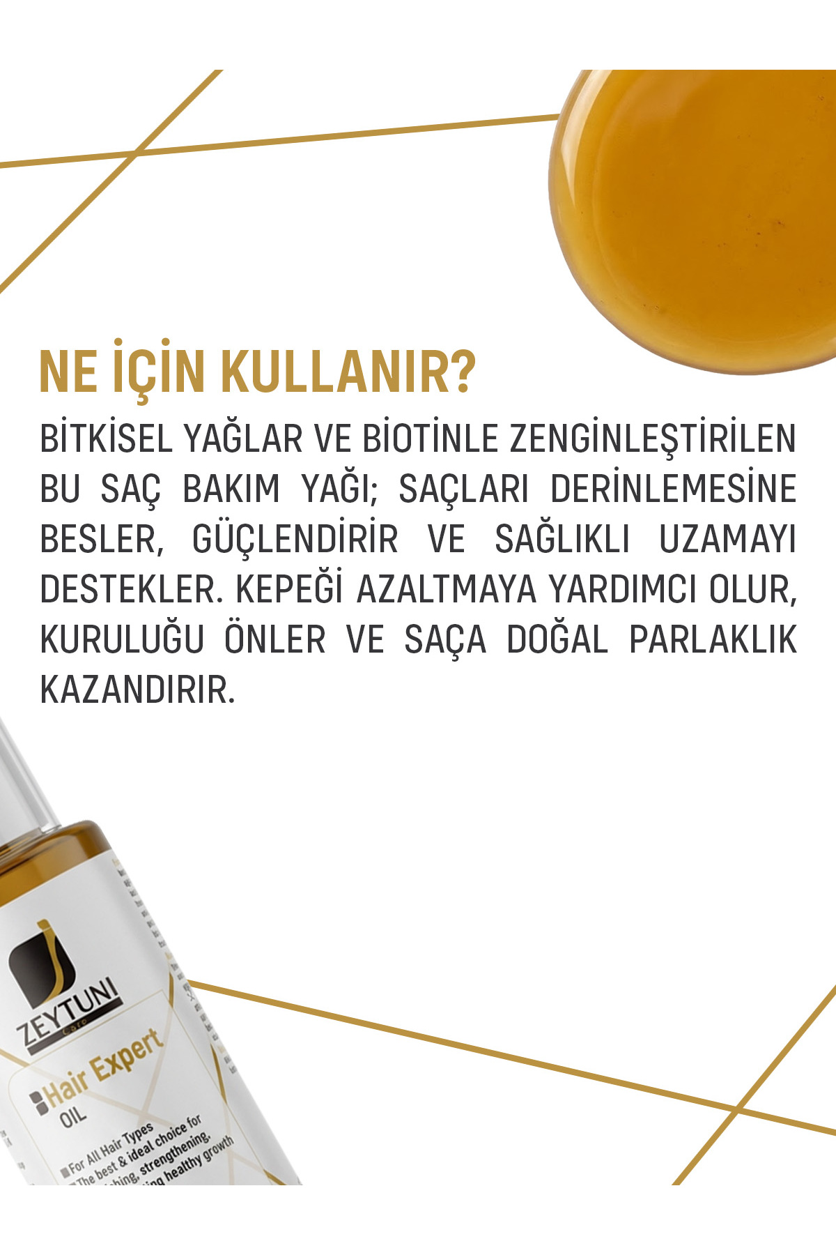 Saç uzmanı yağı — Z-0024 — تصویر 2 از 2