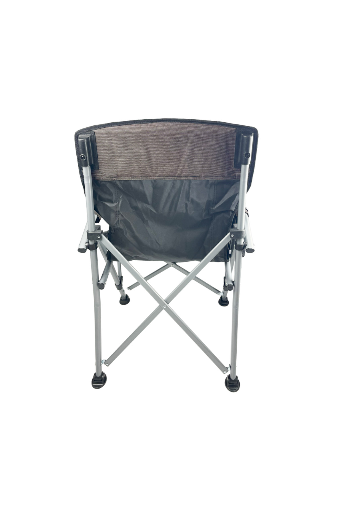 كرسي تخييم قابل للطي عالي التحمل مع مسند ظهر وجيب جانبي وحامل أكواب – عملي للرحلات والطلعات |