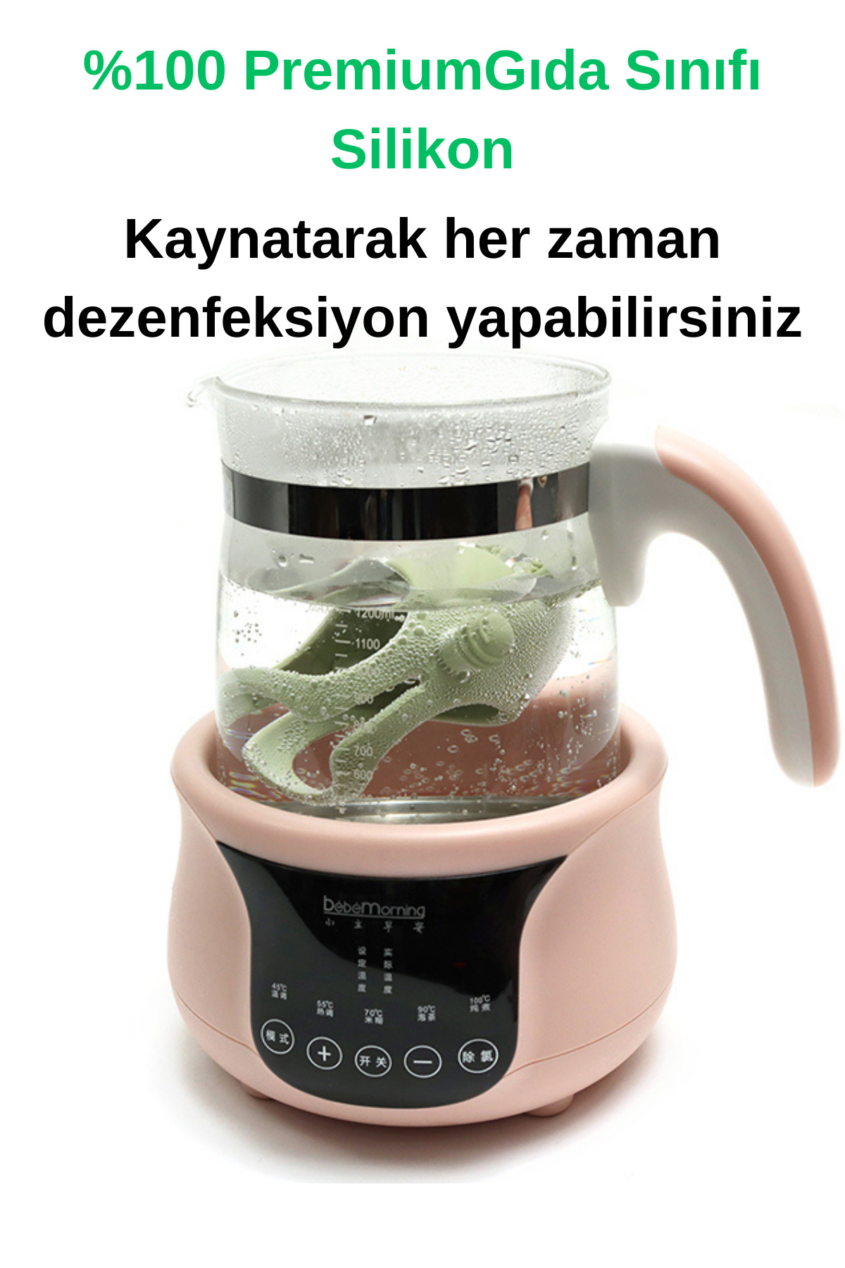 BAMM BAMM Bebek Diş Kaşıyıcı Silikon Premium Gıda Sınıfı fotoğrafı 4 (önizleme)