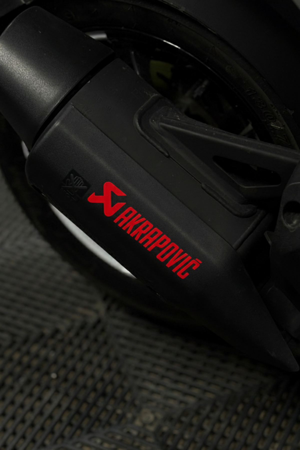 Banxtre Motosiklet ve Egzoz için Akrapovic Sticker Etiket (1 Adet
